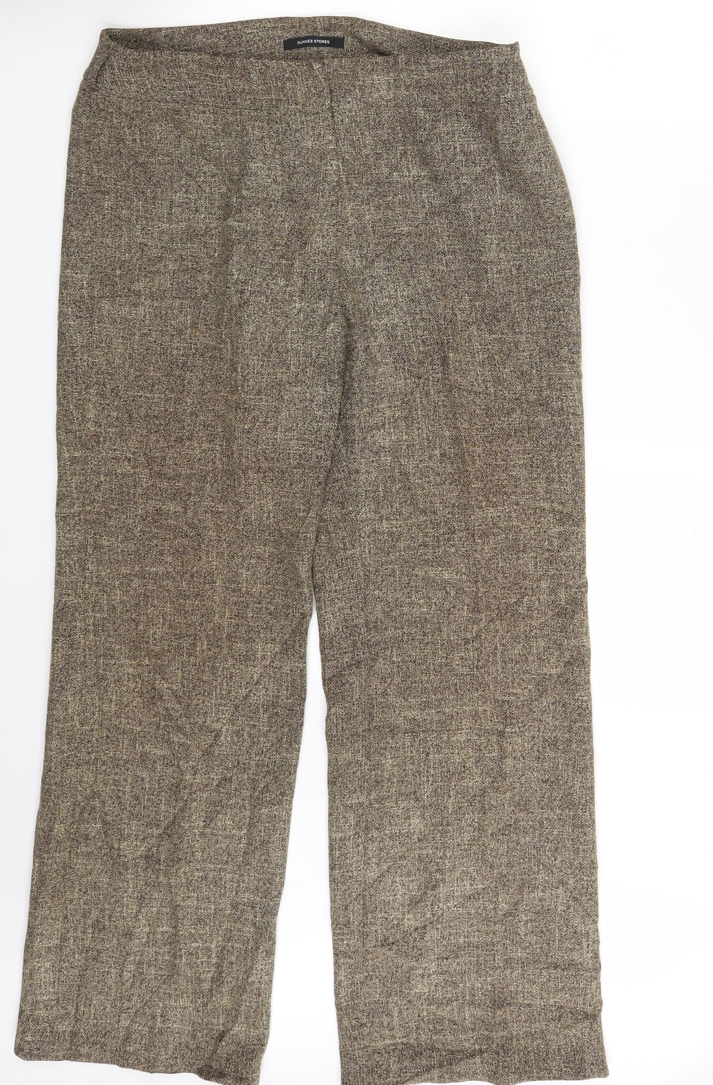 Dunnes Stores Womens Beige   Dress Pants Trousers One Size L30 in