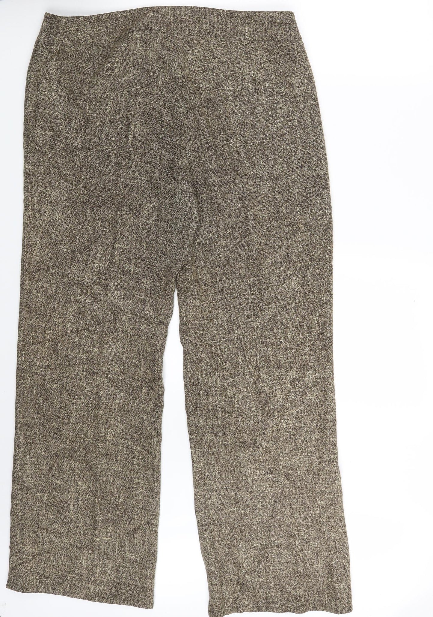 Dunnes Stores Womens Beige   Dress Pants Trousers One Size L30 in