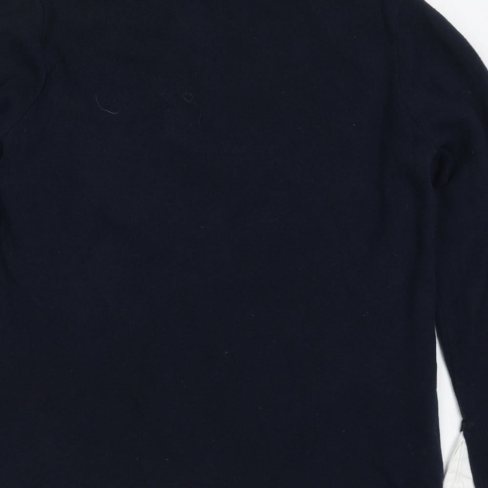 NEXT Womens Blue  Knit Pullover Jumper Size 12