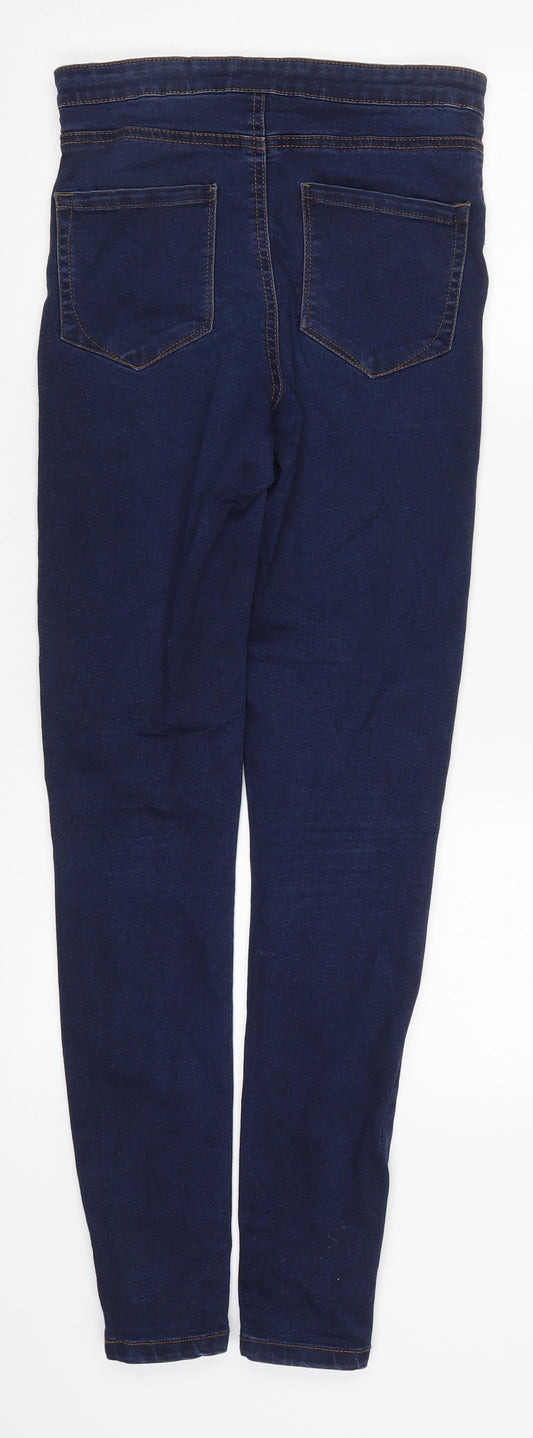 Denim Co Womens Blue  Denim Skinny Jeans Size 10 L28.5 in