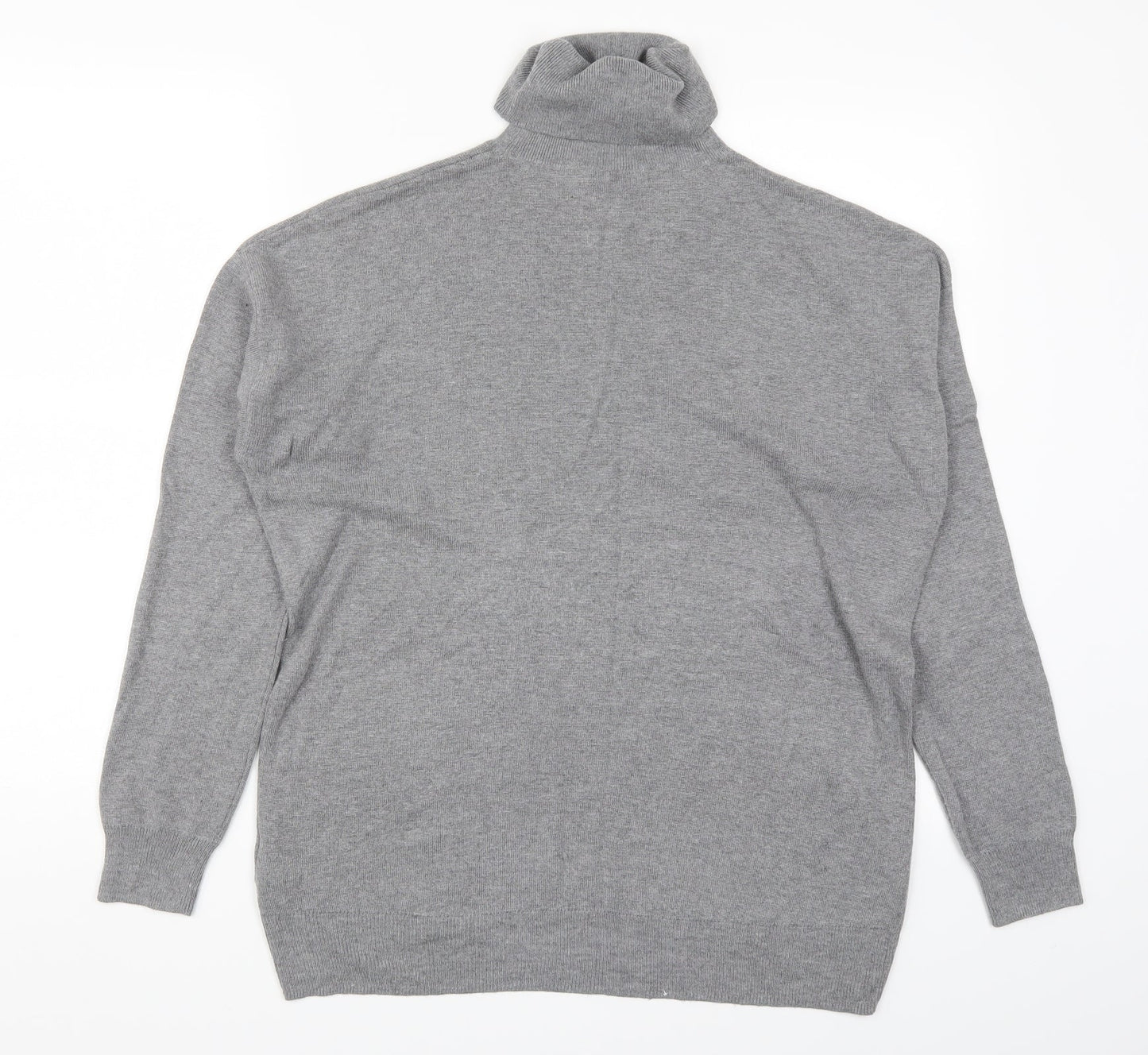 H&M Womens Grey  Knit Pullover Jumper Size XS