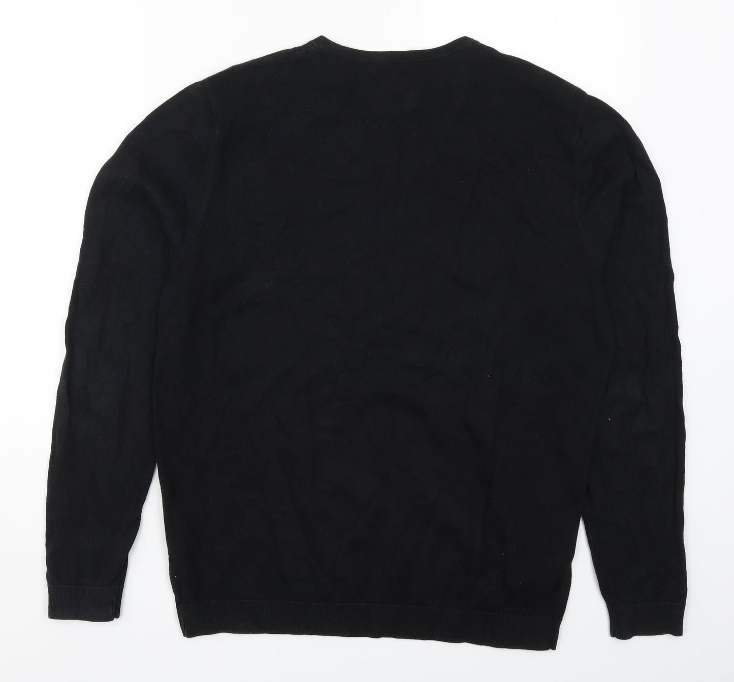 Burton Womens Black  Knit Pullover Jumper Size M