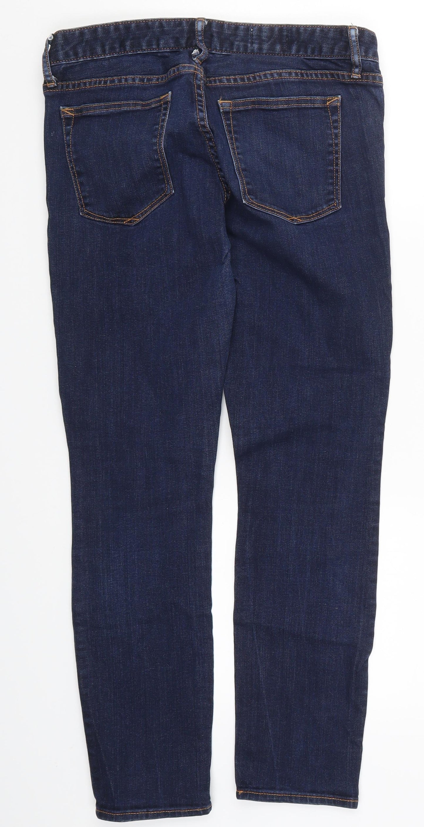 Gap Womens Black  Denim Skinny Jeans Size 28 L27 in