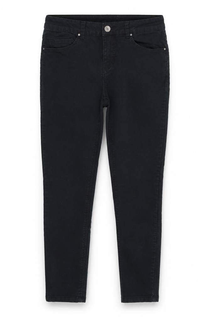 New Look Womens Black  Denim Skinny Jeans Size 10 L27 in