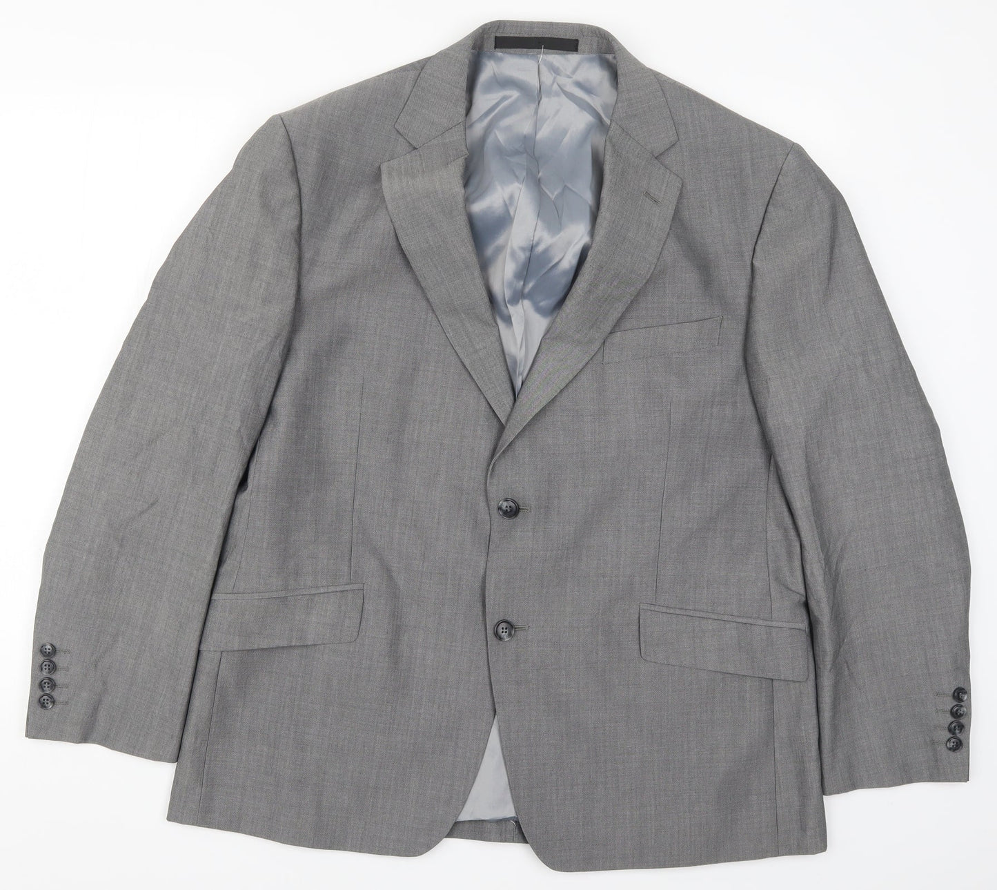 Marks and Spencer Mens Grey   Jacket Suit Jacket Size 44