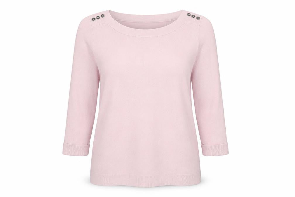 M&S Woman Womens Pink  Knit Pullover Jumper Size 14