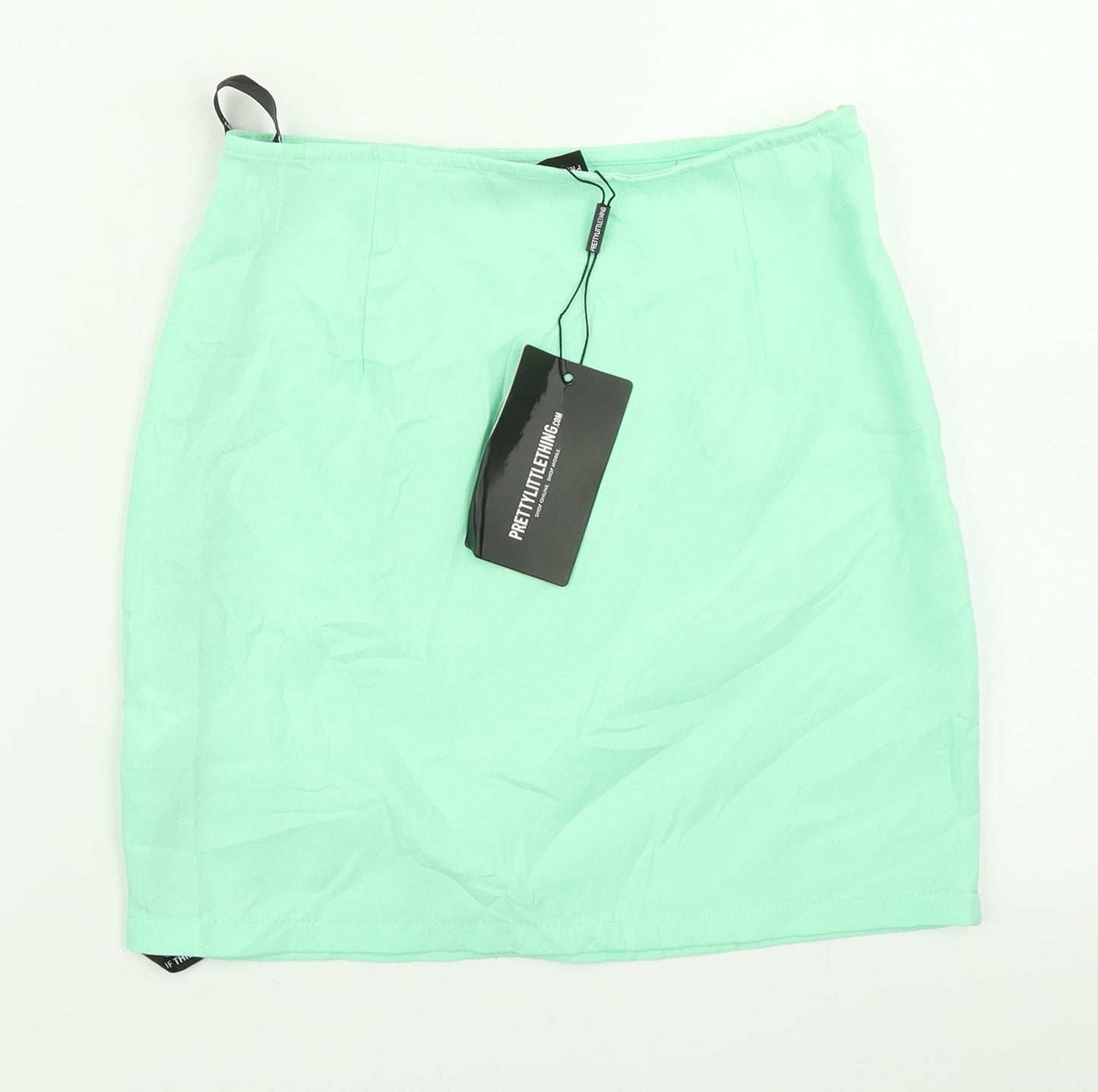 Petty Little Thing Womens Green   A-Line Skirt Size 6