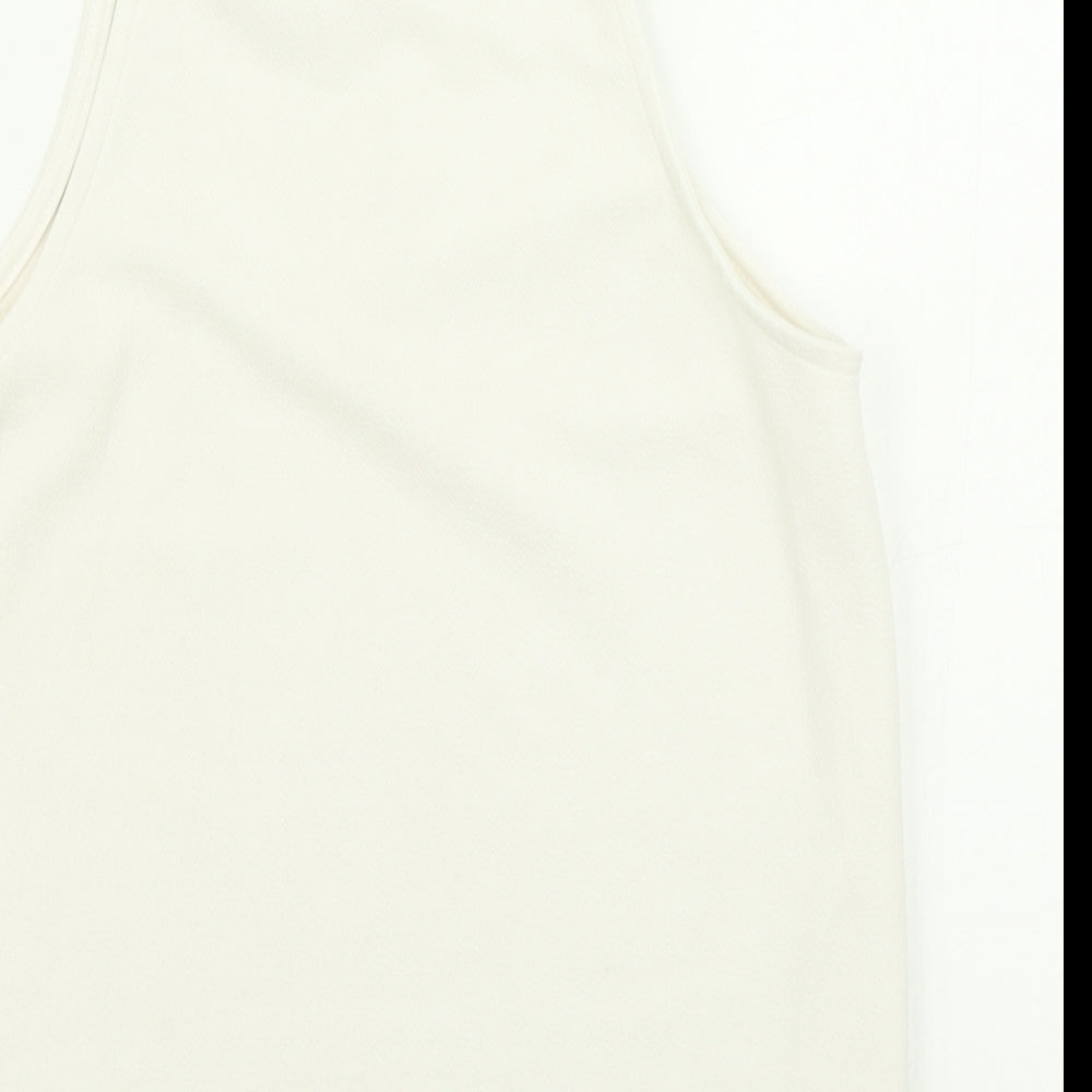 New Look Womens White   Camisole Blouse Size 8