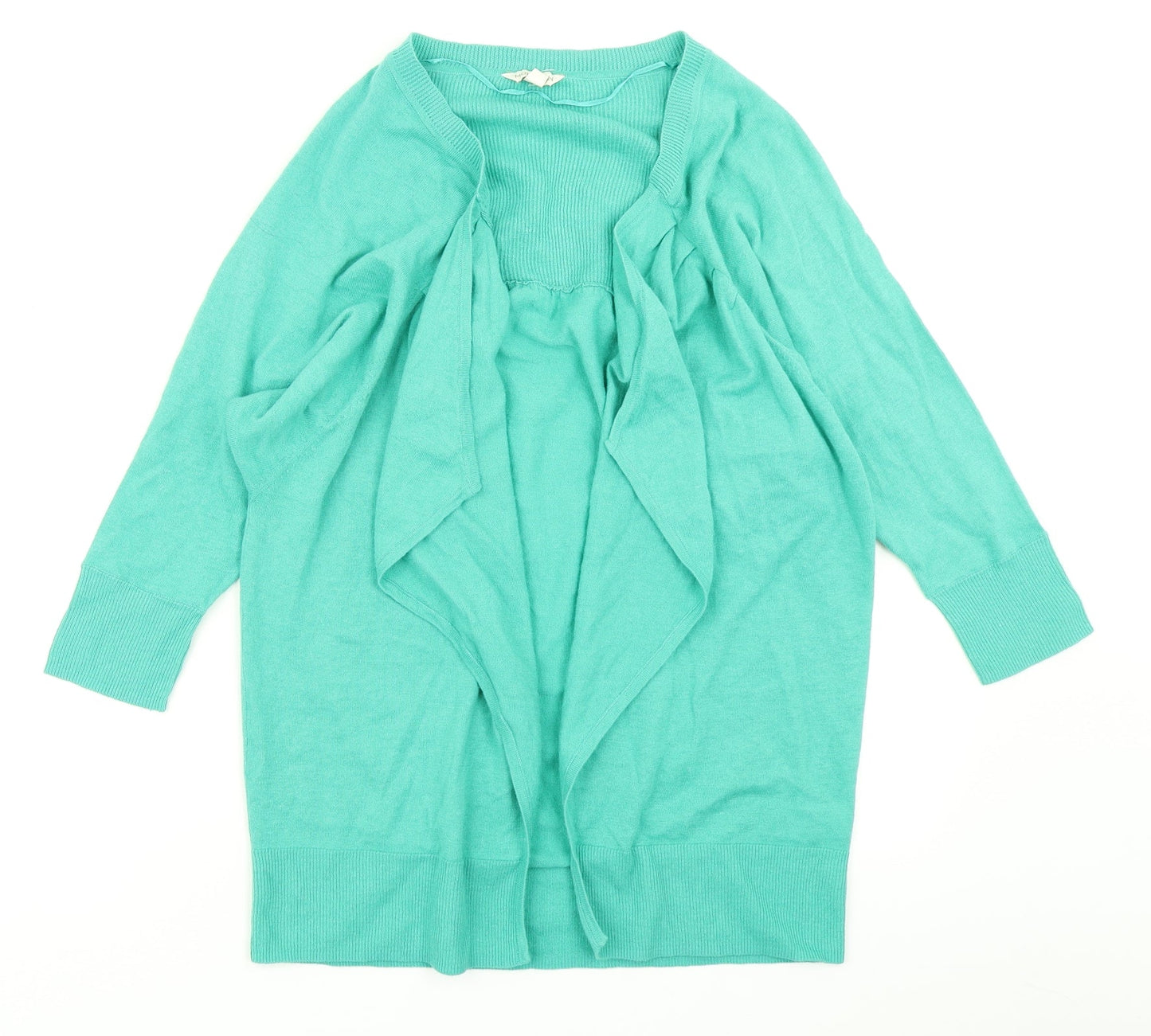 Monsoon Womens Green  Knit Cardigan Jumper Size S