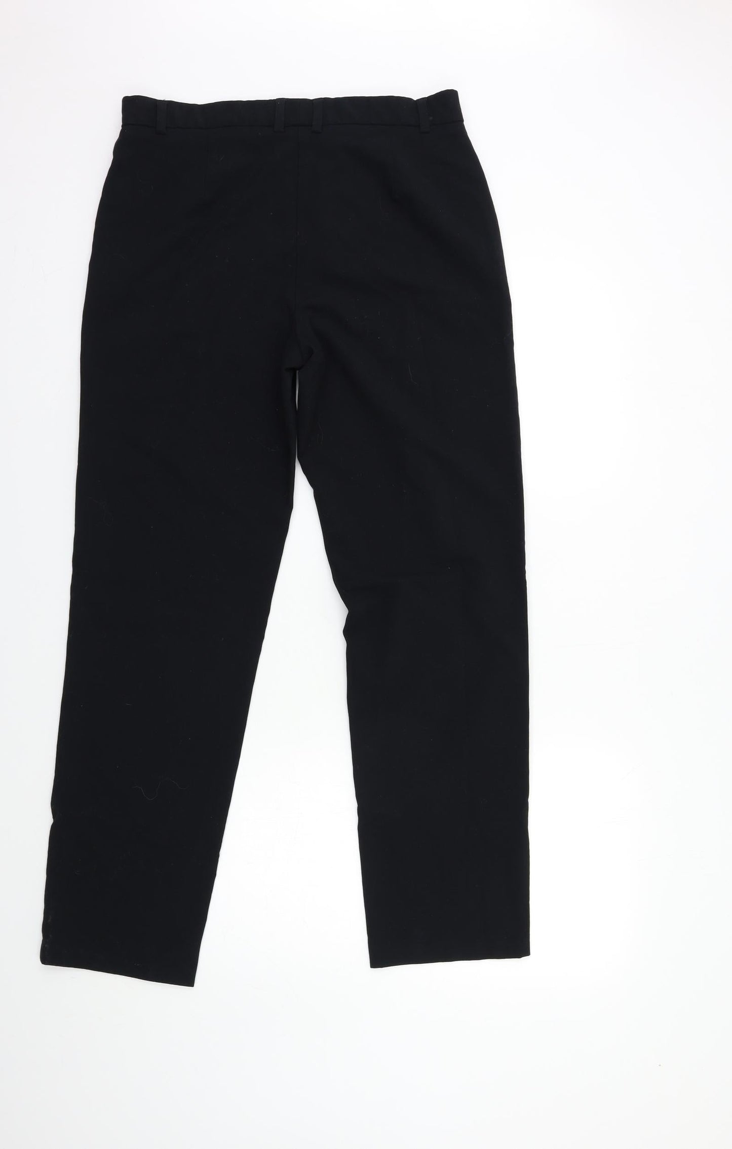 Marks and Spencer Womens Black   Trousers  Size 12 L30 in