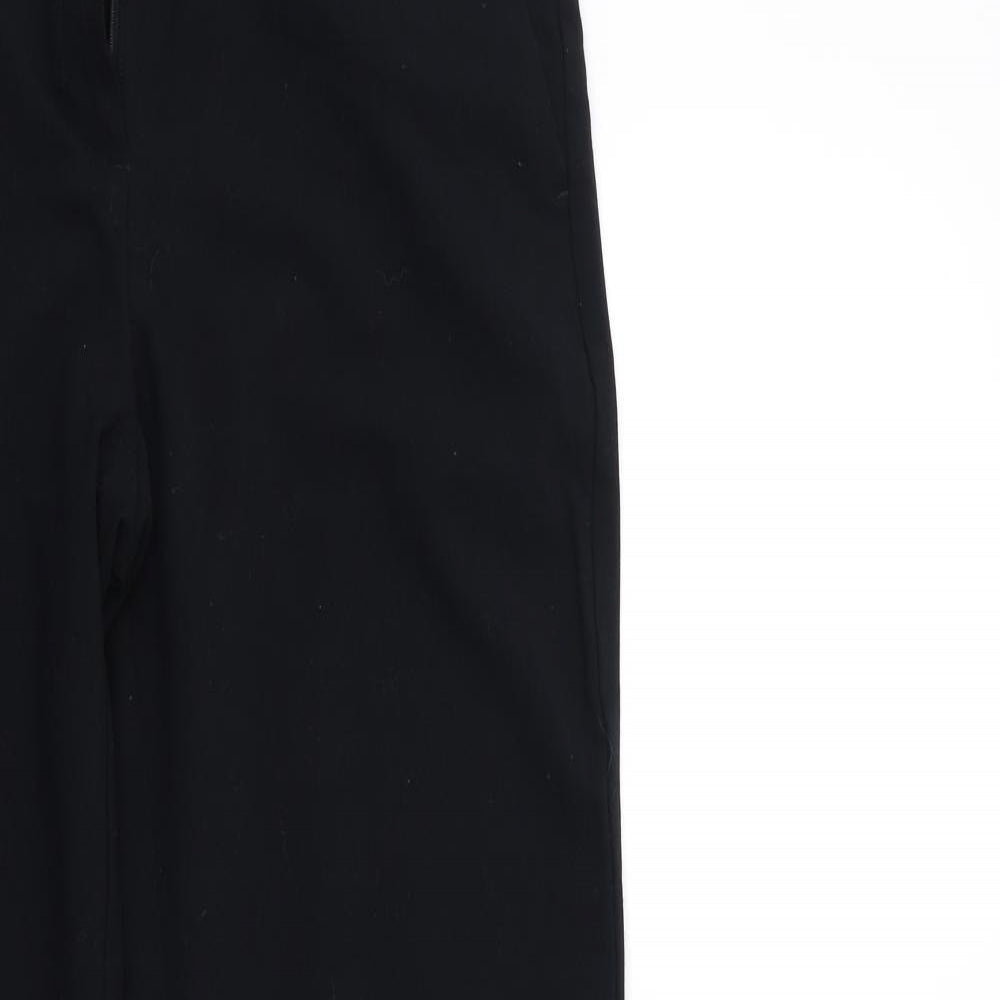 Marks and Spencer Womens Black   Trousers  Size 12 L30 in