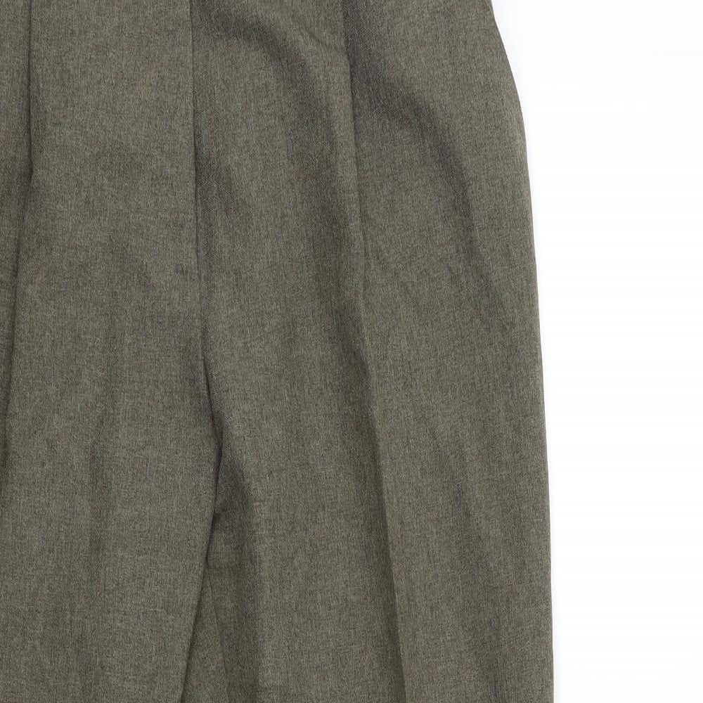 Canda Womens Brown  Rayon Trousers  Size 20 L27 in