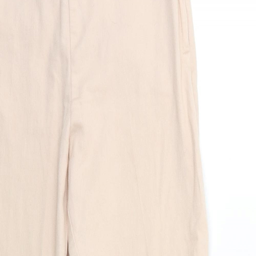 H&M Womens Pink   Trousers  Size 8 L27 in