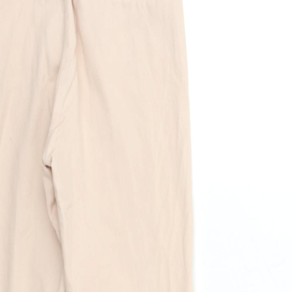 H&M Womens Pink   Trousers  Size 8 L27 in
