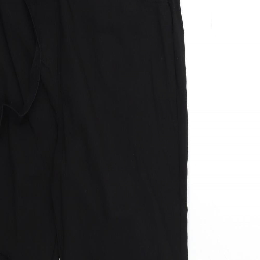 Preworn Womens Black   Trousers  Size 30 in L29 in