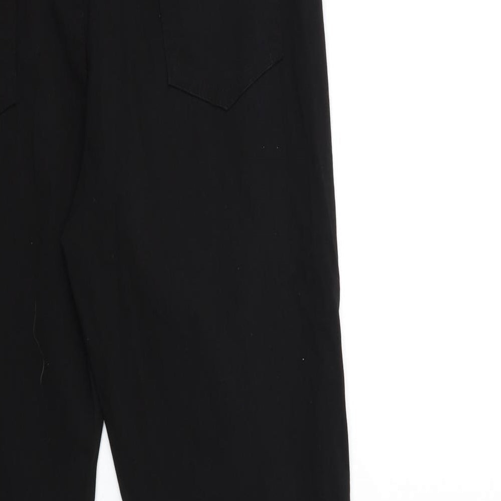 Preworn Womens Black   Trousers  Size 30 in L29 in