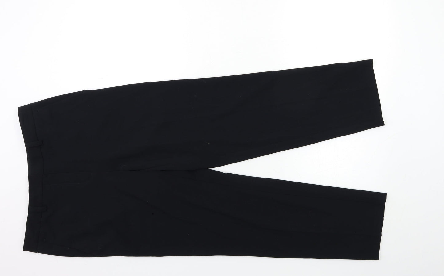 Preworn Womens Black   Trousers  Size 30 in L27 in