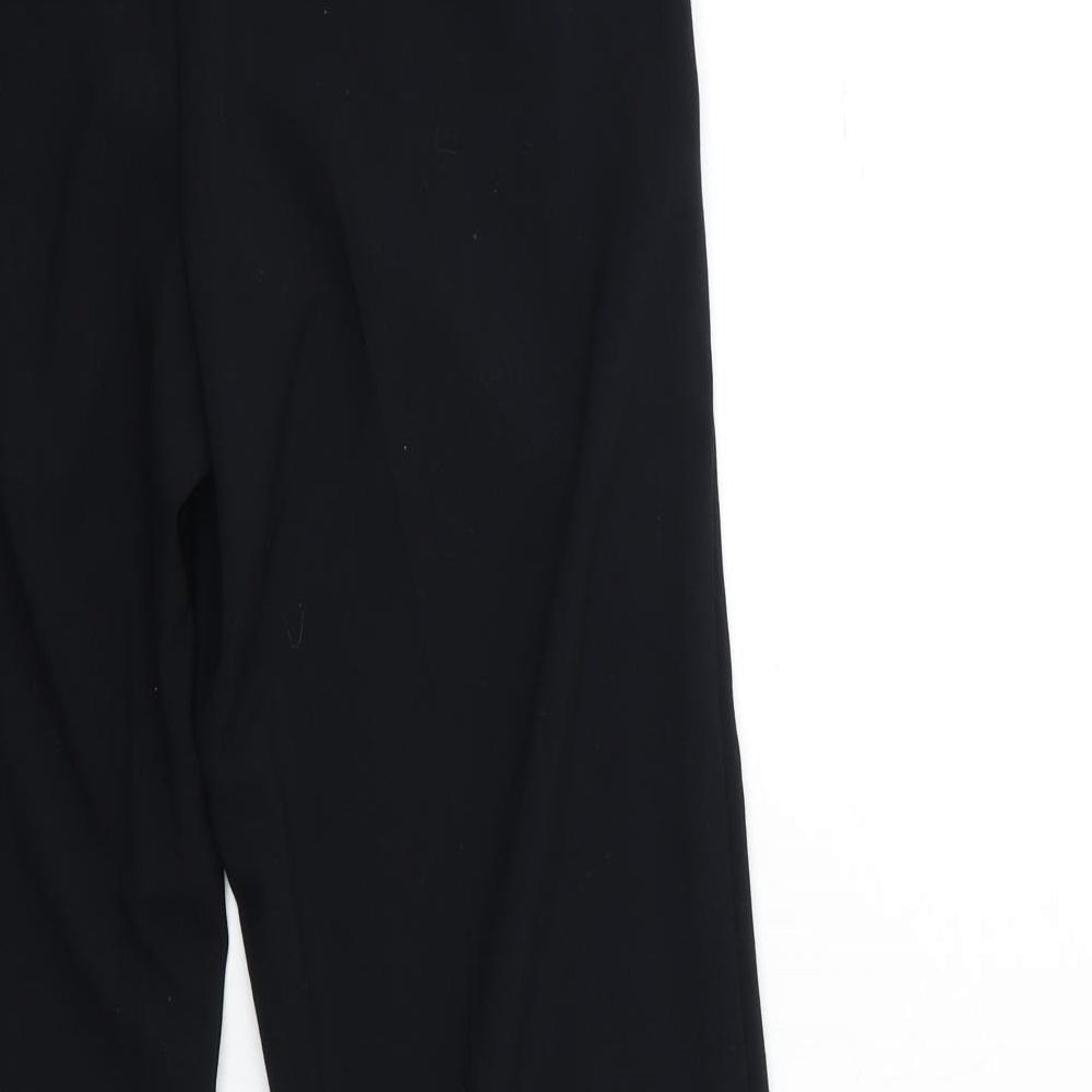 Preworn Womens Black   Trousers  Size 30 in L27 in