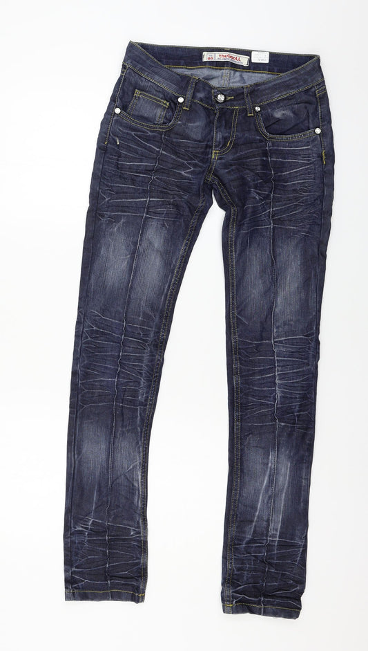 thegooll Mens Blue  Denim Skinny Jeans Size 27 in L30 in