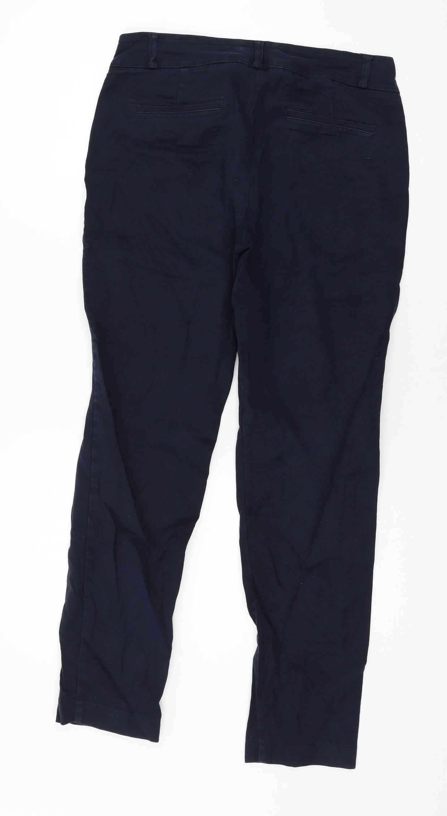 Camaieu Womens Blue   Trousers  Size 12 L27 in