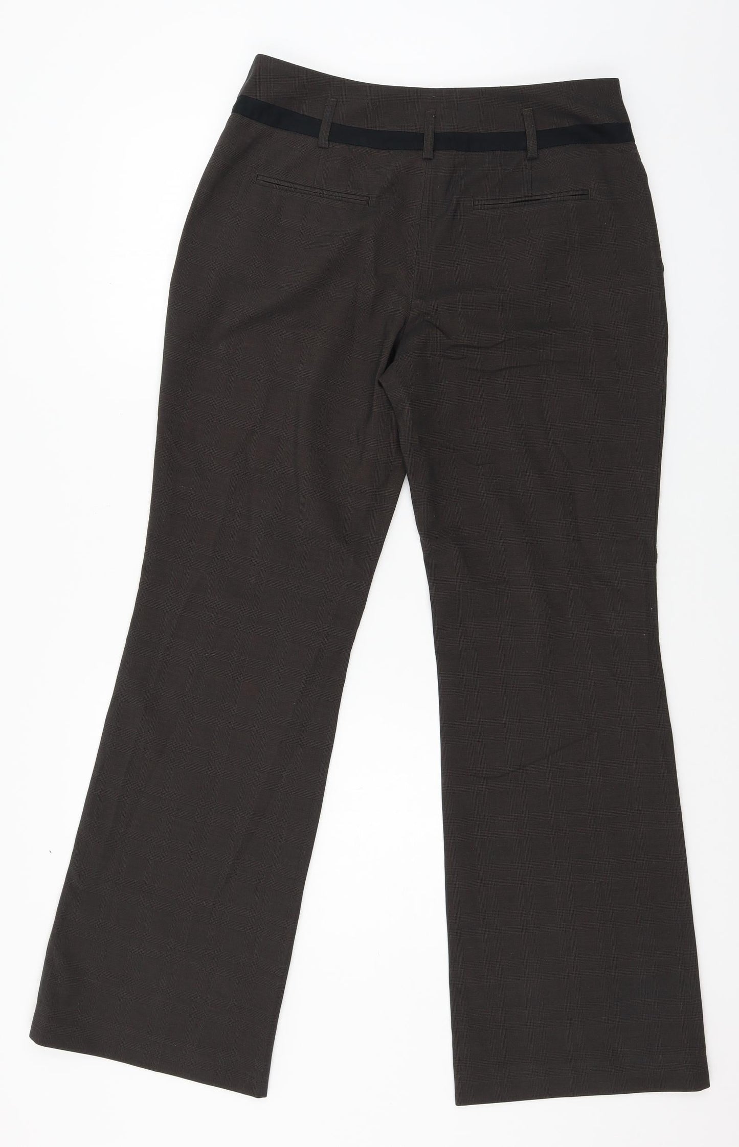 NEXT Womens Brown   Trousers  Size 12 L20 in