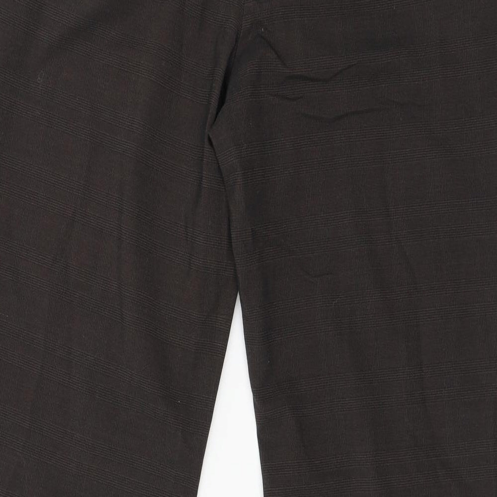 NEXT Womens Brown   Trousers  Size 12 L20 in