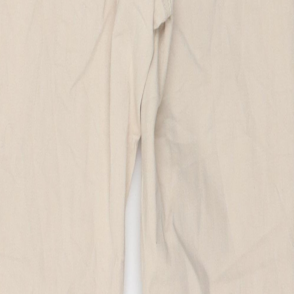 Zara Womens Pink  Denim Skinny Jeans Size 10 L27 in