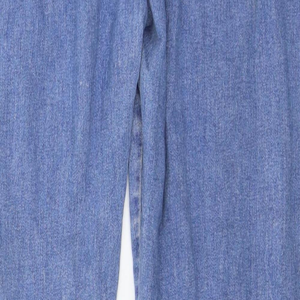 Denim & Co. Womens Blue  Denim Skinny Jeans Size 14 L29 in