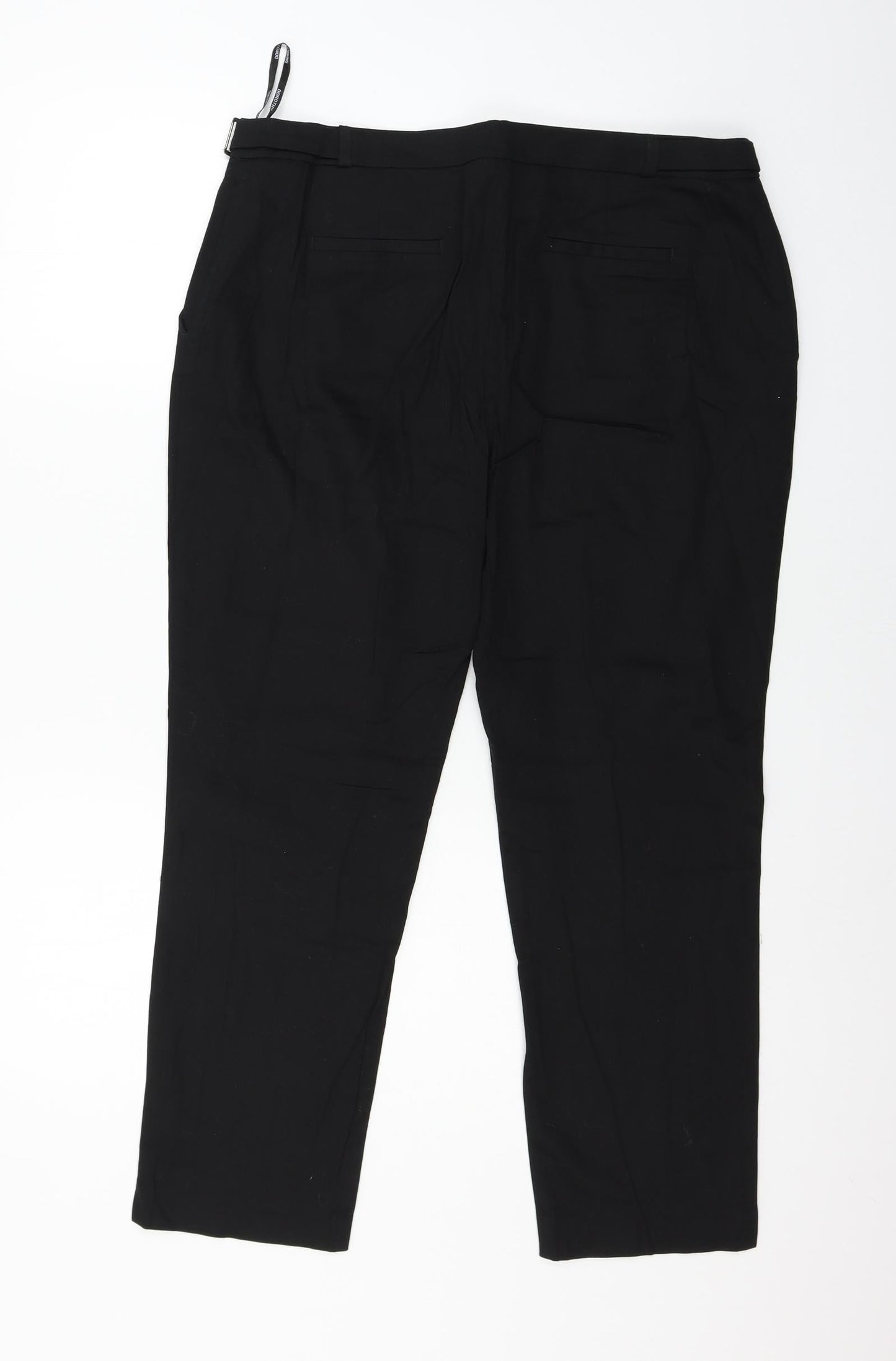 Dorothy Perkins Womens Black   Trousers  Size 14 L25 in