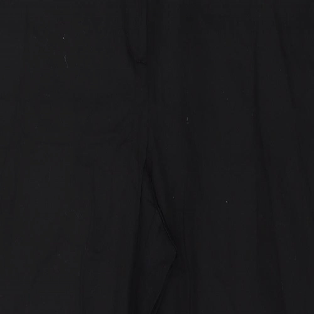 Dorothy Perkins Womens Black   Trousers  Size 14 L25 in