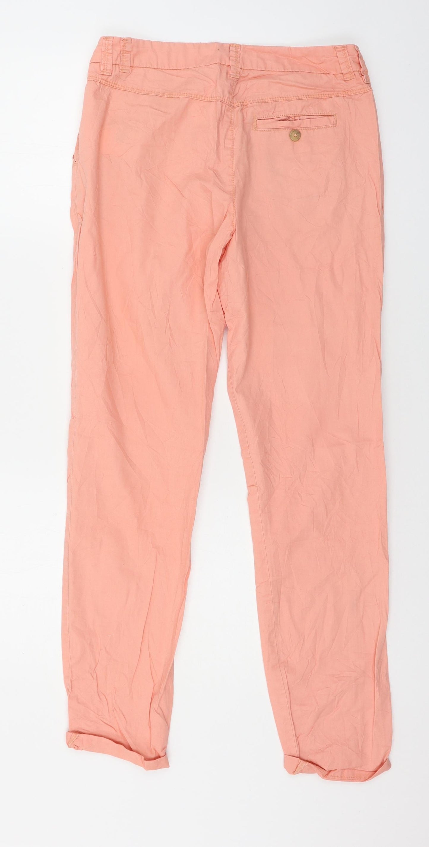 Promod Womens Pink   Trousers  Size 8 L29 in