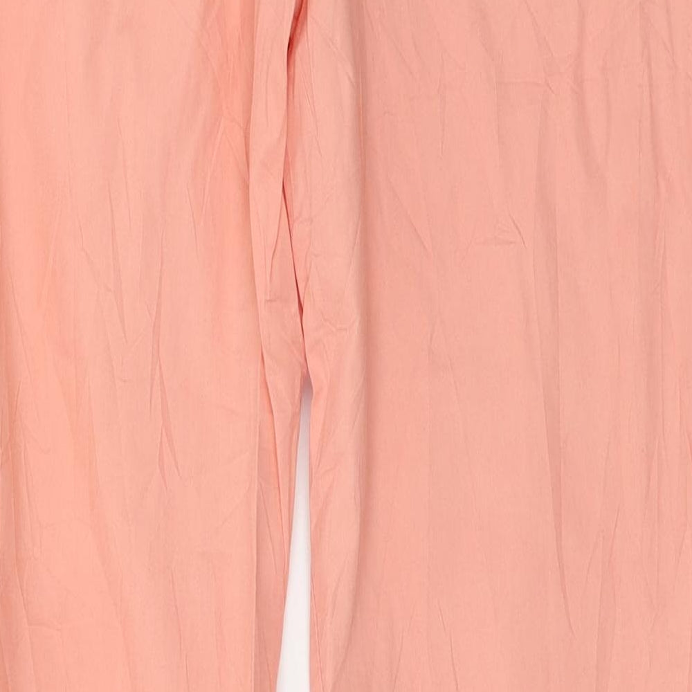 Promod Womens Pink   Trousers  Size 8 L29 in