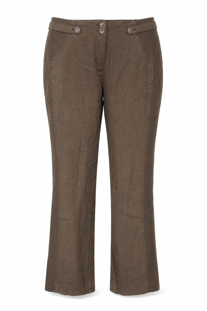 Monnari Womens Brown   Trousers  Size 8 L27 in
