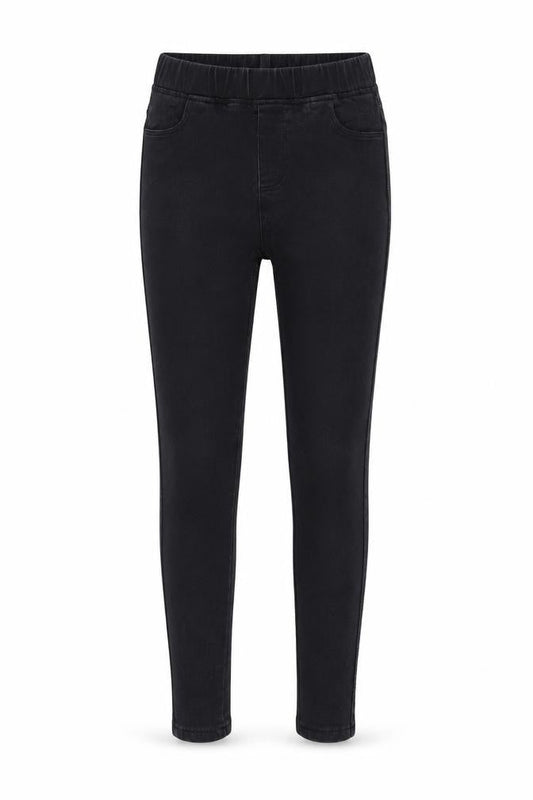H&M Girls Black  Denim Jegging Jeans Size XL