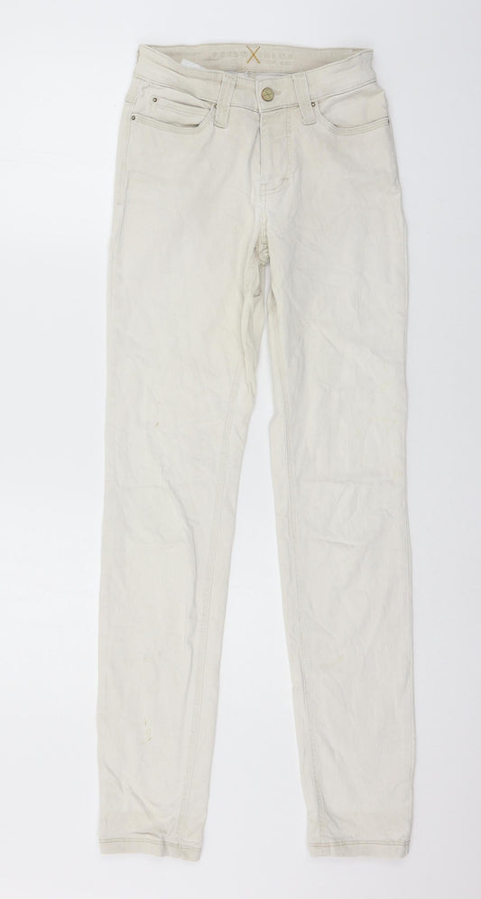 MAC Jeans Womens Beige  Denim Skinny Jeans Size 28 in L31 in