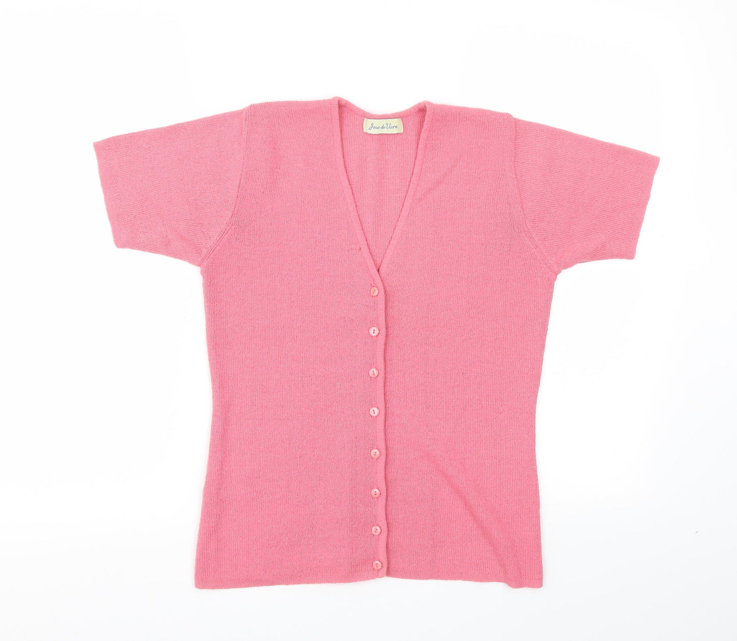 Joie de Vivre Womens Pink   Cardigan Jumper Size L