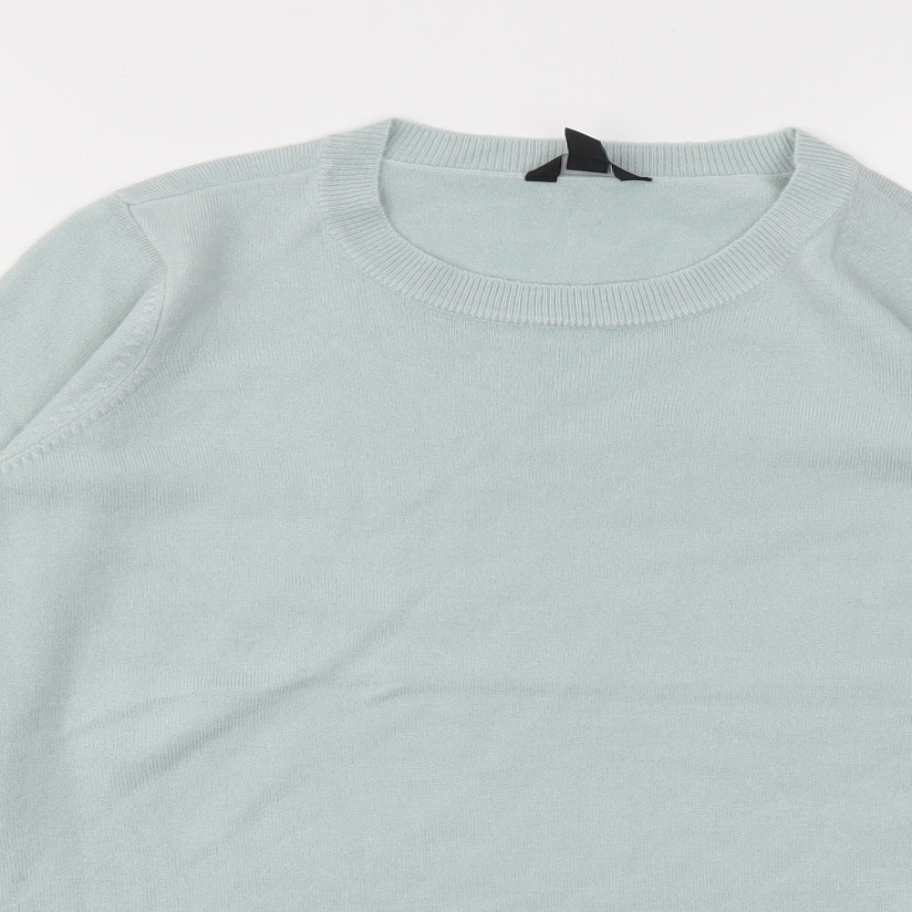 M&Co Womens Blue   Pullover Jumper Size 12