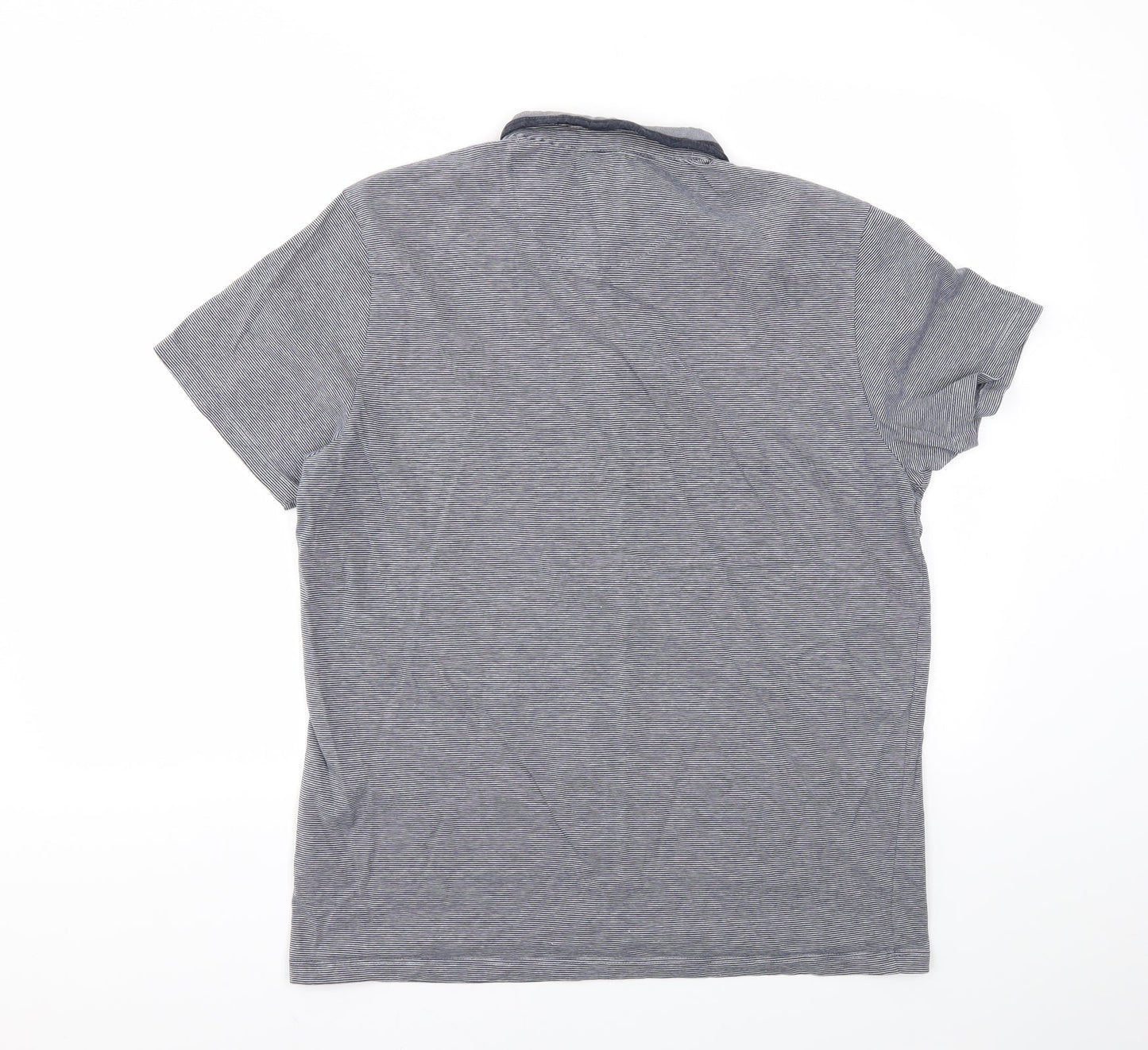 Easy Mens Blue    Polo Size XL