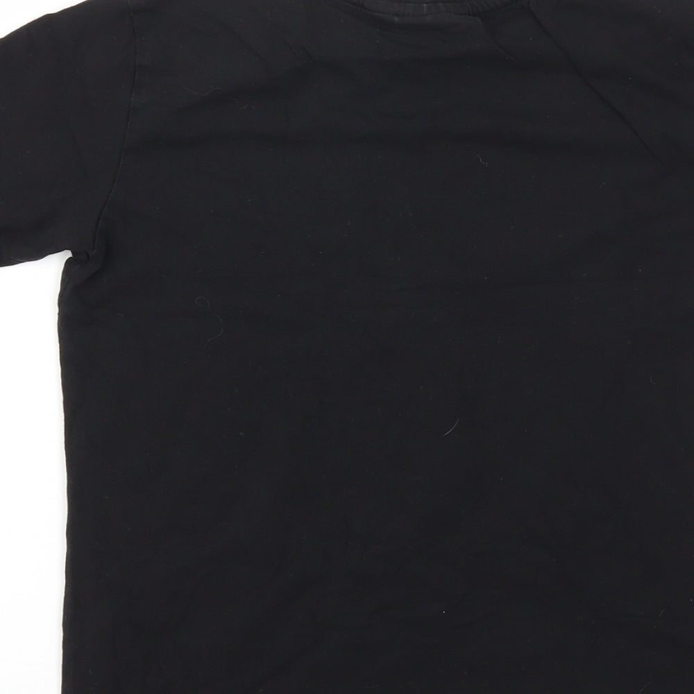 Primark Boys Black   Basic T-Shirt Size 2XS