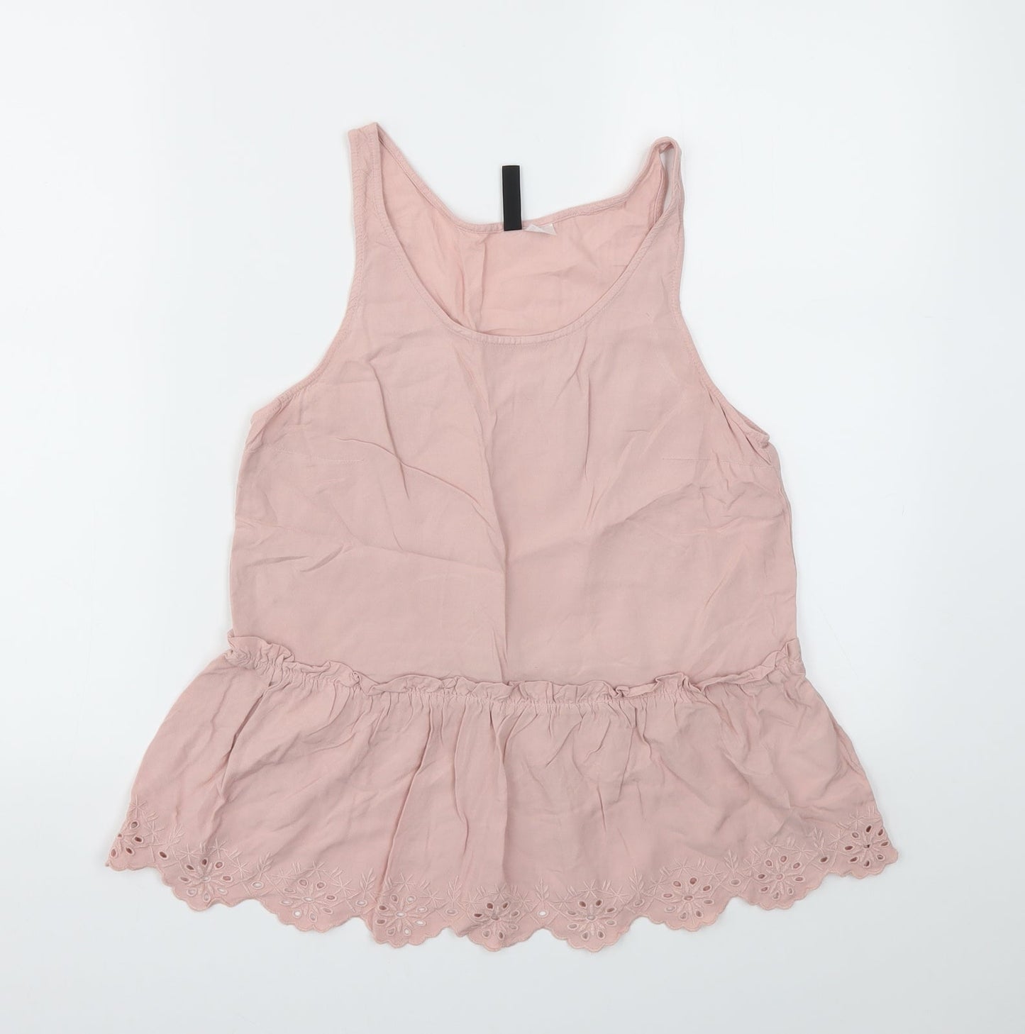 H&M Womens Pink   Basic T-Shirt Size 10