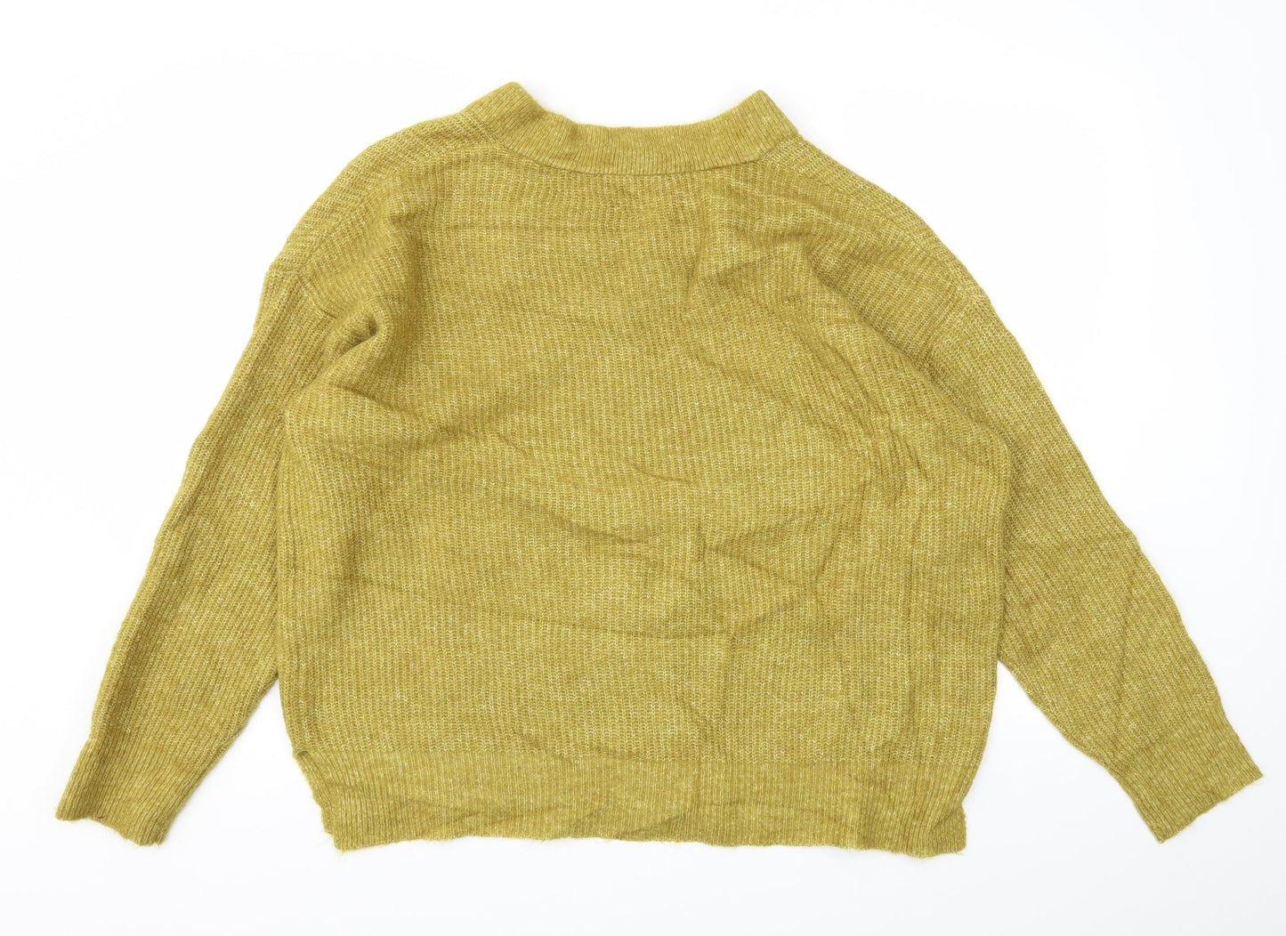 M&S Womens Yellow   Pullover Jumper Size L
