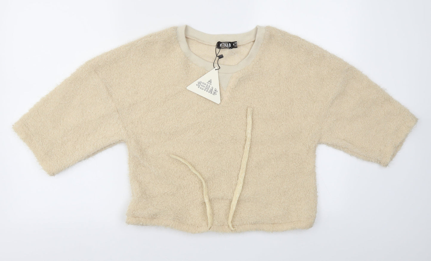 Preworn Womens Beige   Pullover Jumper Size S