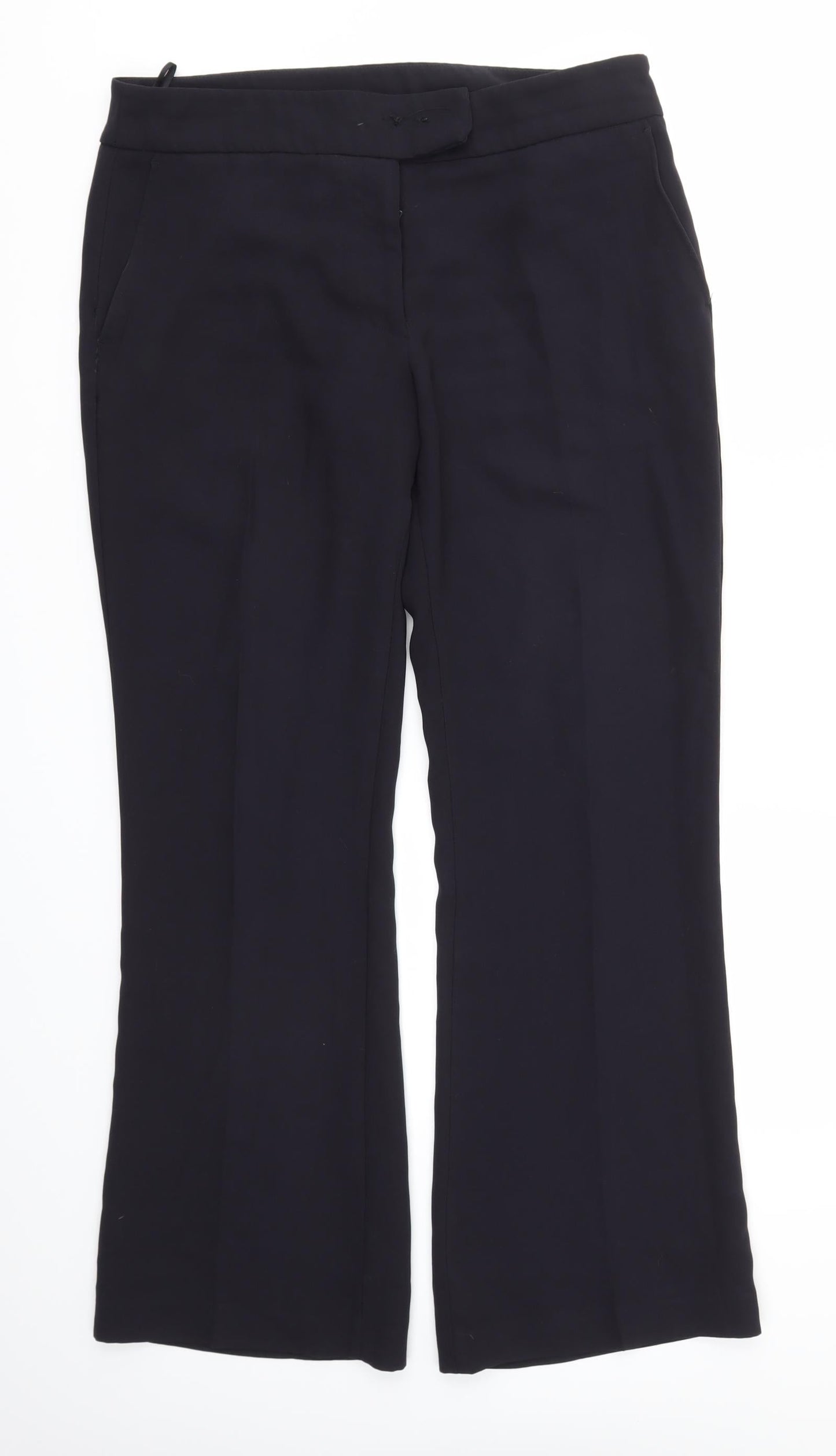 Preworn Womens Blue   Trousers  Size 12 L30 in