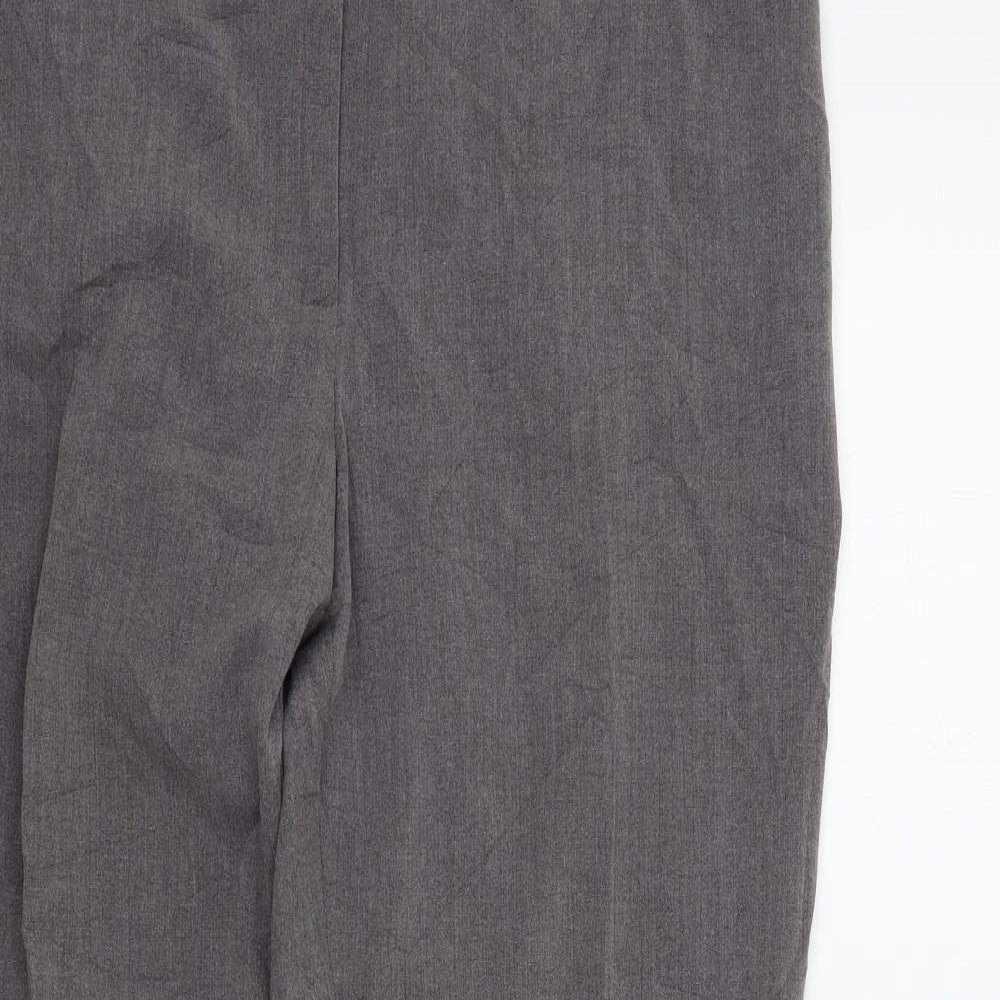 Papaya Womens Grey   Trousers  Size 16 L30 in