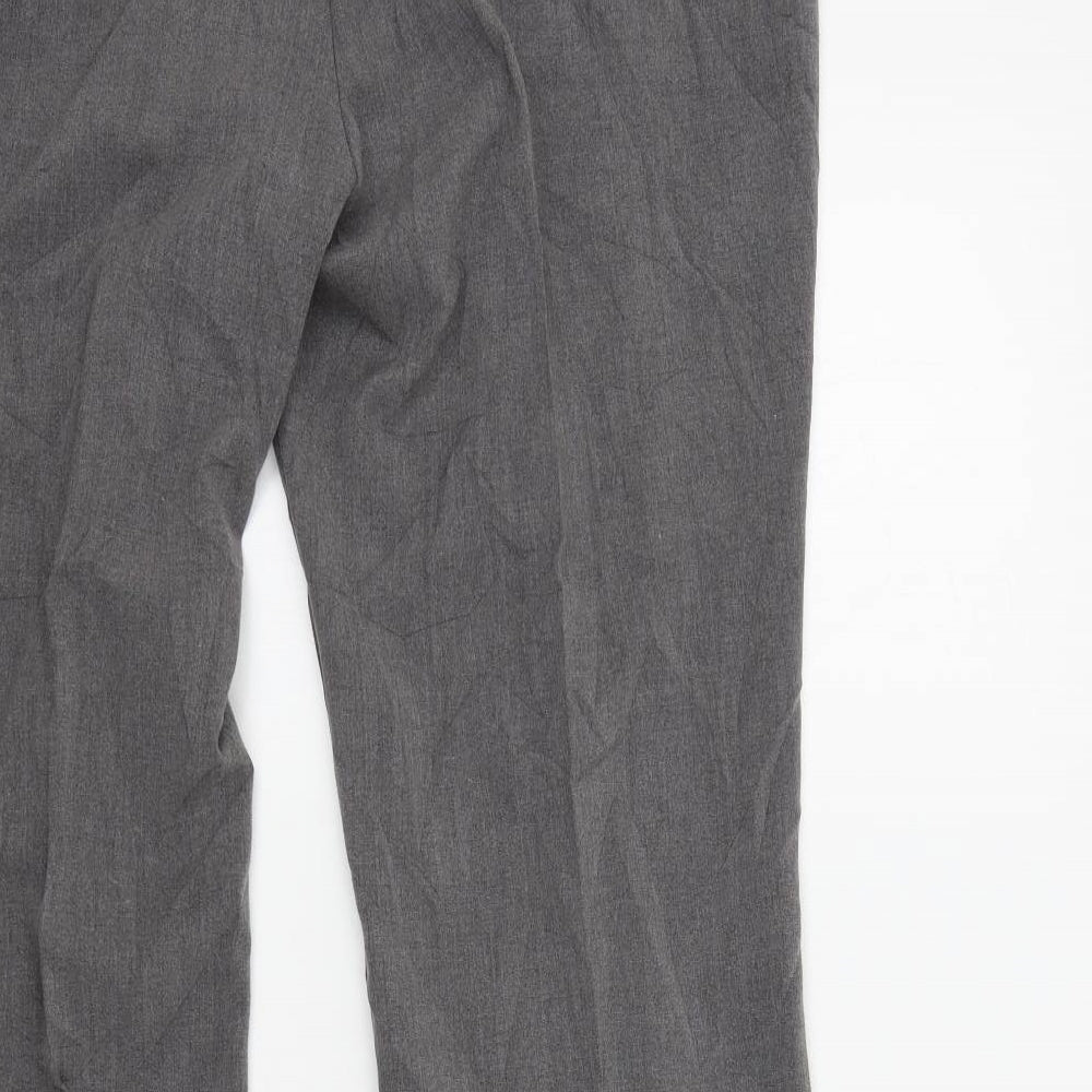 Papaya Womens Grey   Trousers  Size 16 L30 in
