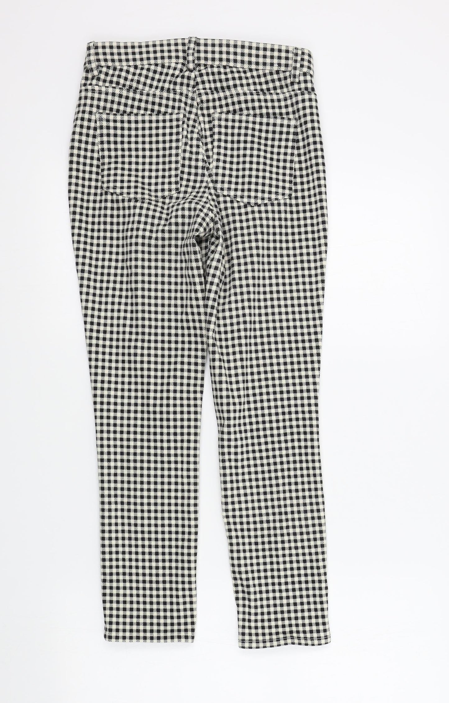 Uniqlo Womens Black Geometric  Trousers  Size 4 L24 in