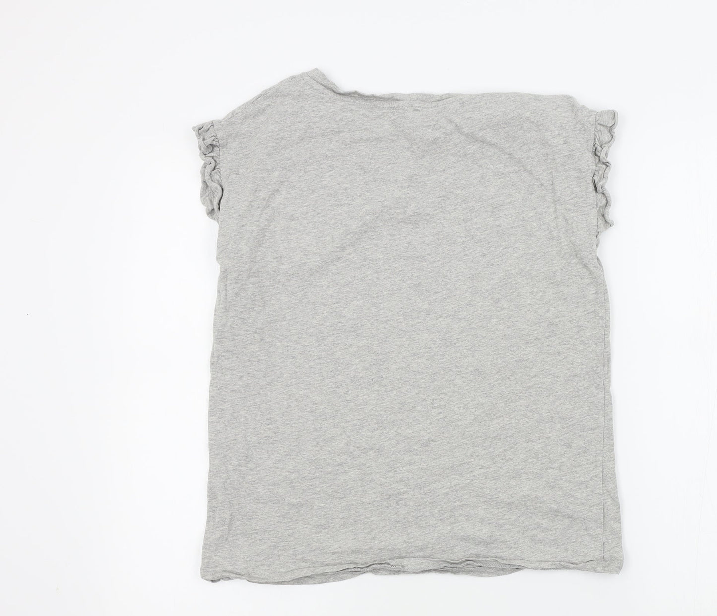 River Island Womens Grey   Basic T-Shirt Size 8
