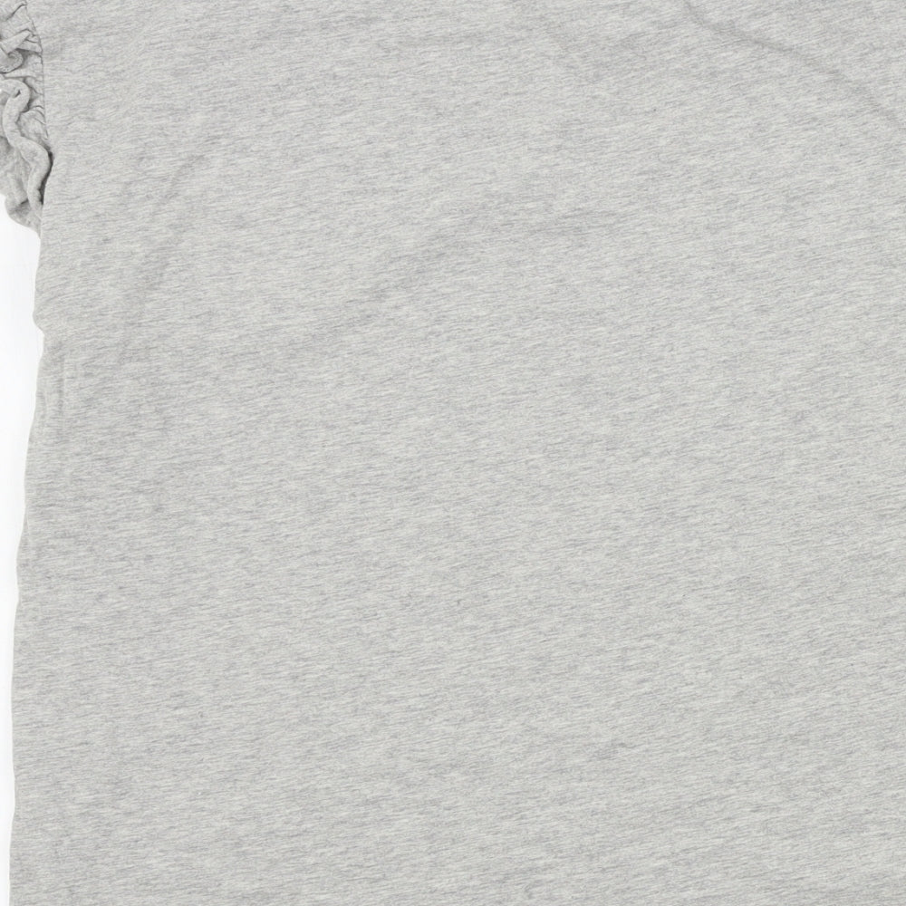 River Island Womens Grey   Basic T-Shirt Size 8