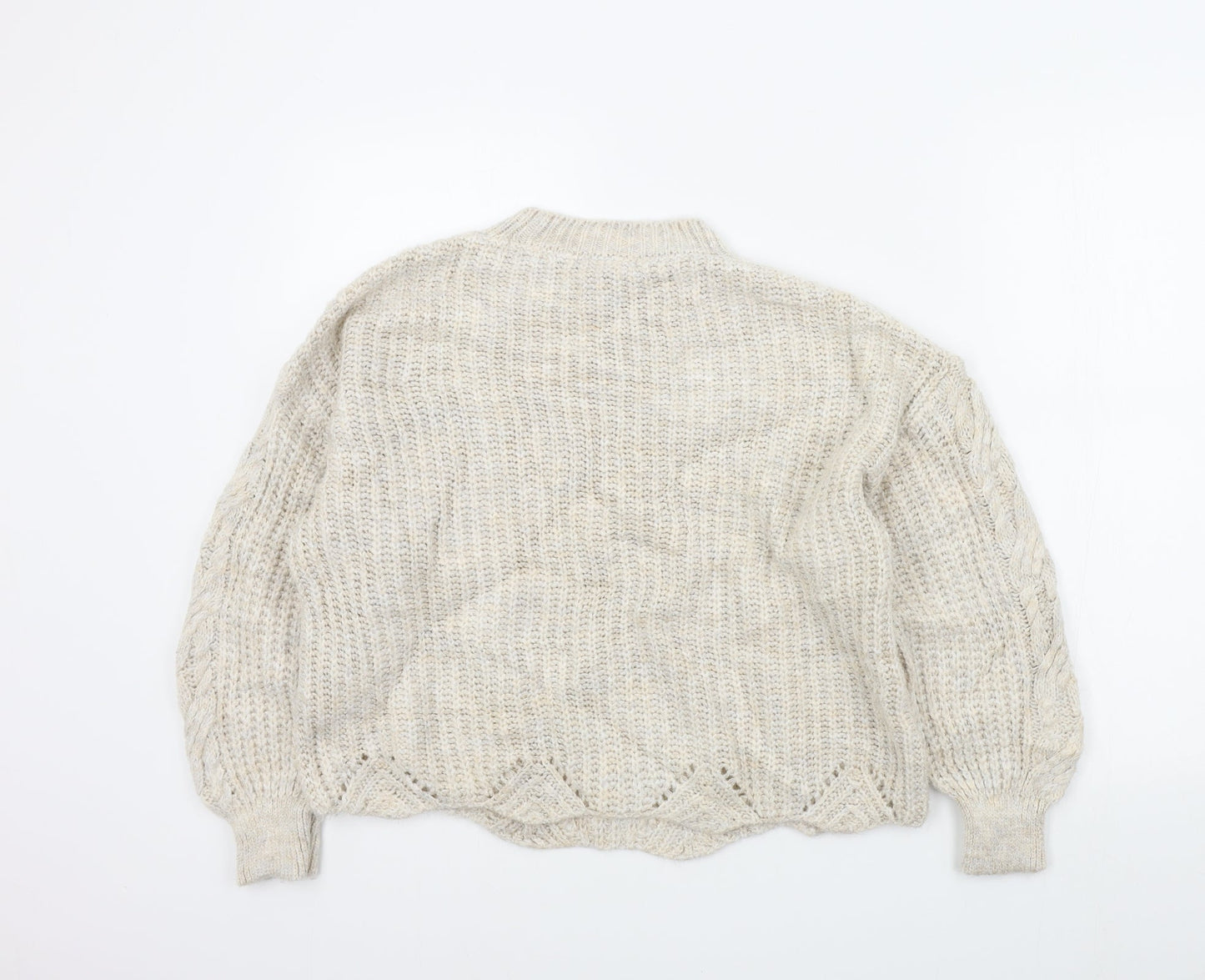 Primark Womens Beige   Pullover Jumper Size 10