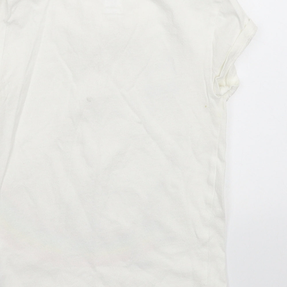 Gap Boys White   Basic T-Shirt Size XS